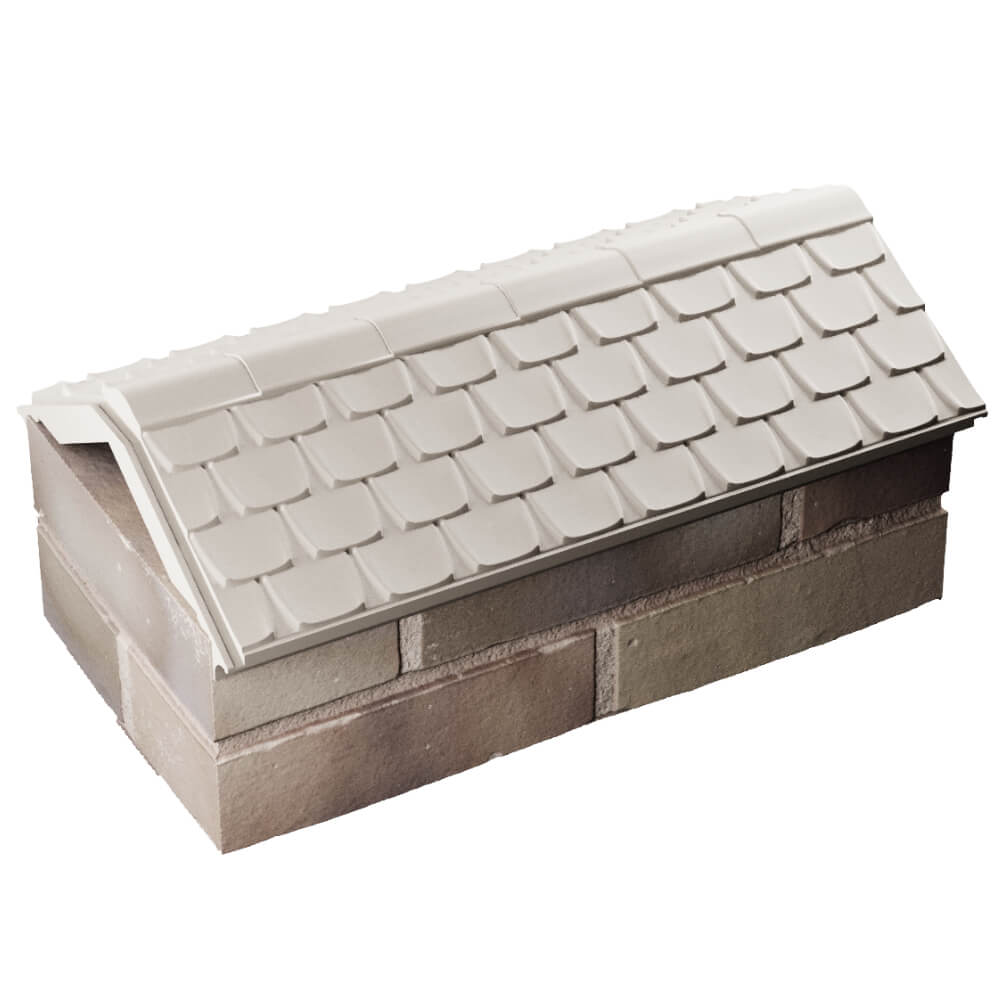 Парапет Zking Эльбрус Бежевый с посадкой на 1 кирпич (255мм) в Ломоносове фото