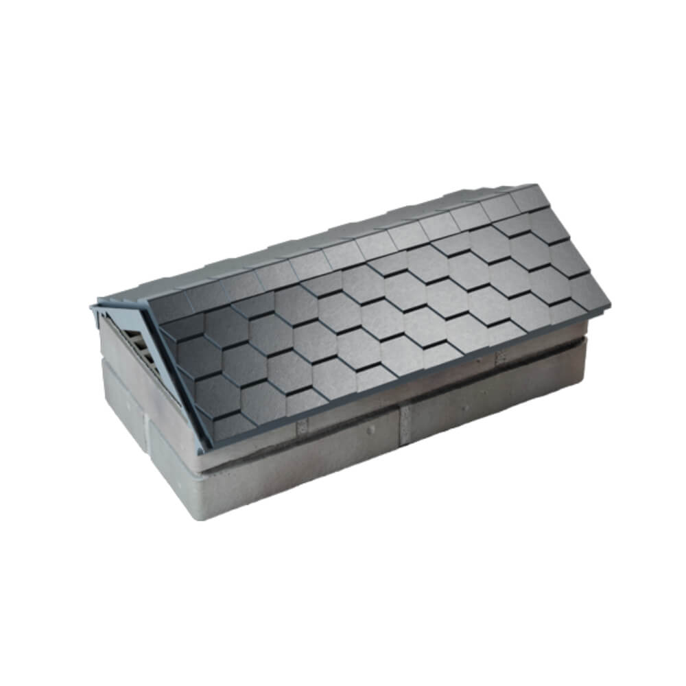 Парапет Zking Эверест Серый с посадкой на 1 кирпич (200/225/255мм) в Ломоносове фото