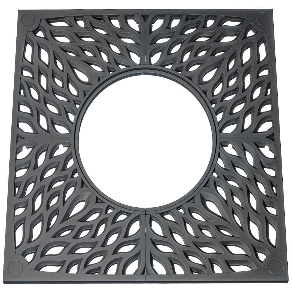 Приствольная решетка для дерева ZKING CRUST 2х2м Черная Ломоносов фото