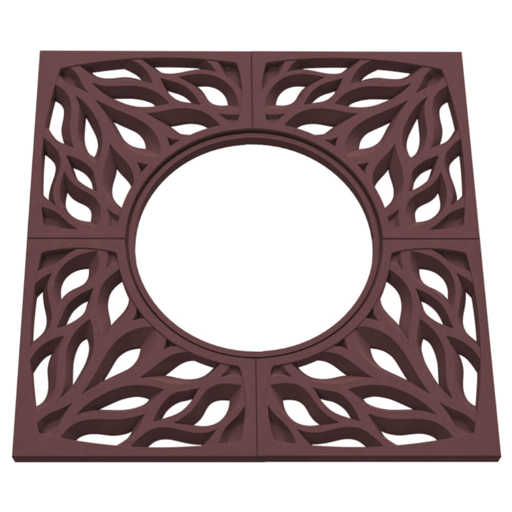 Приствольная решетка для дерева ZKING CRUST 1.2х1.2м Коричневая в Ломоносове фото