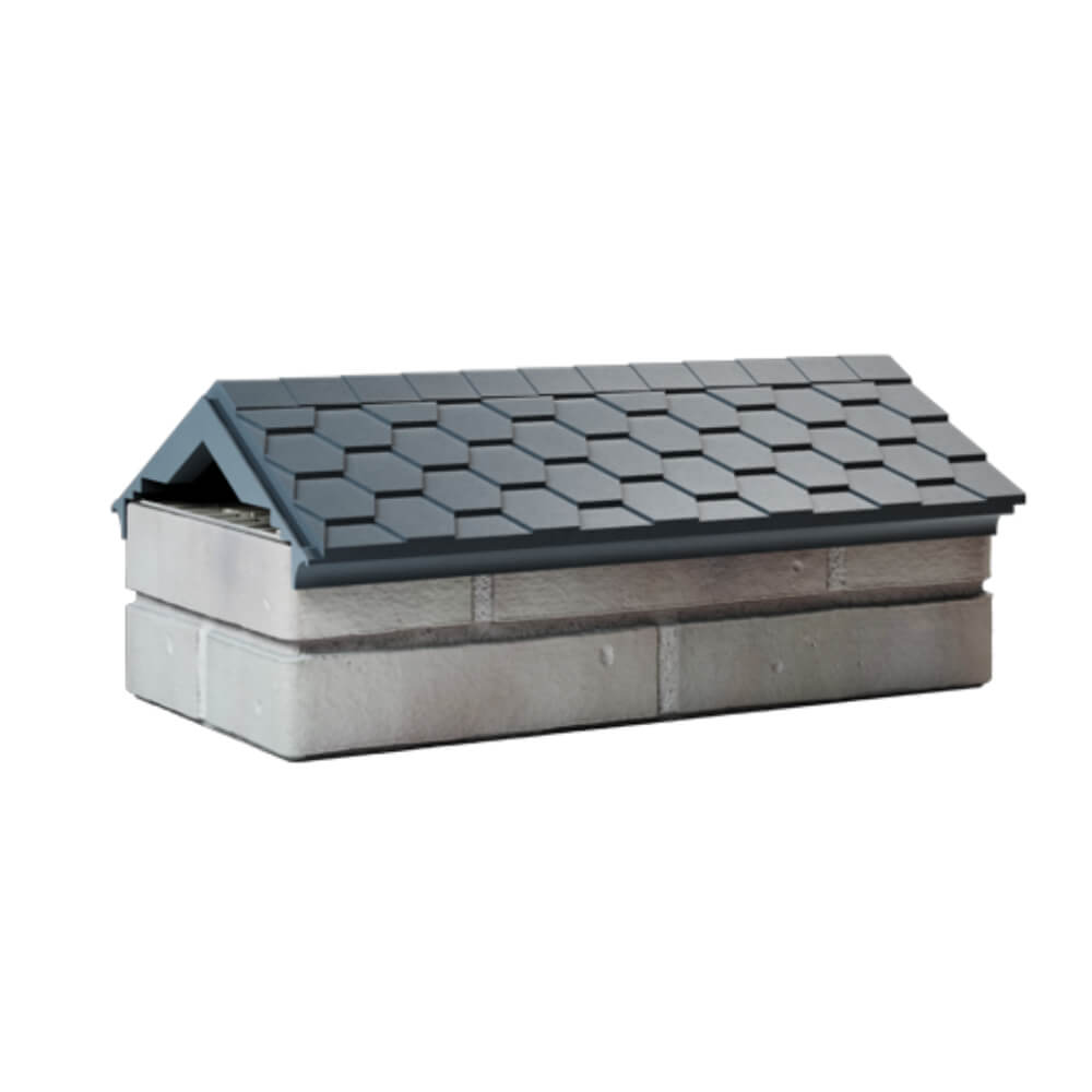 Парапет Zking Эверест Серый с посадкой на 1 кирпич (200/225/255мм) Ломоносов фото