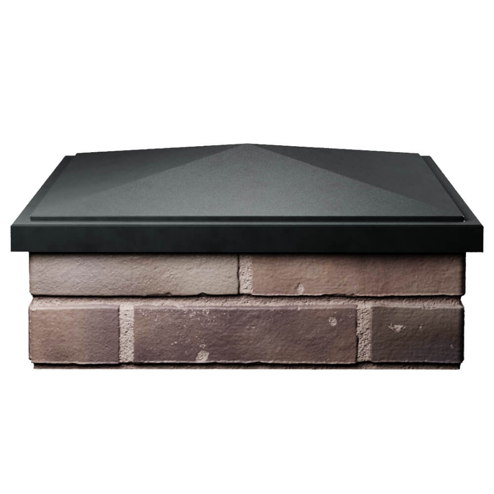 Колпак Zking БонаМоно Черный на столб 2х2 кирпича (515х515, 530х530мм) Ломоносов фото