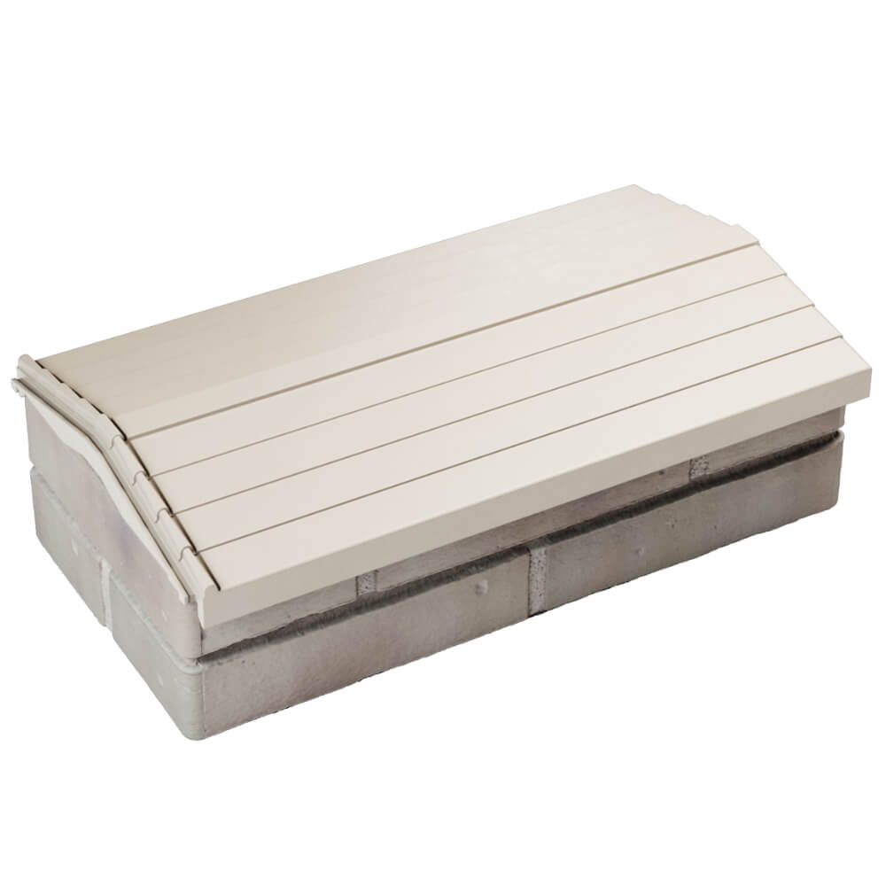 Парапет Zking Бона ХайТек Бежевый с посадкой на 1 кирпич (200/225/255мм) в Ломоносове фото