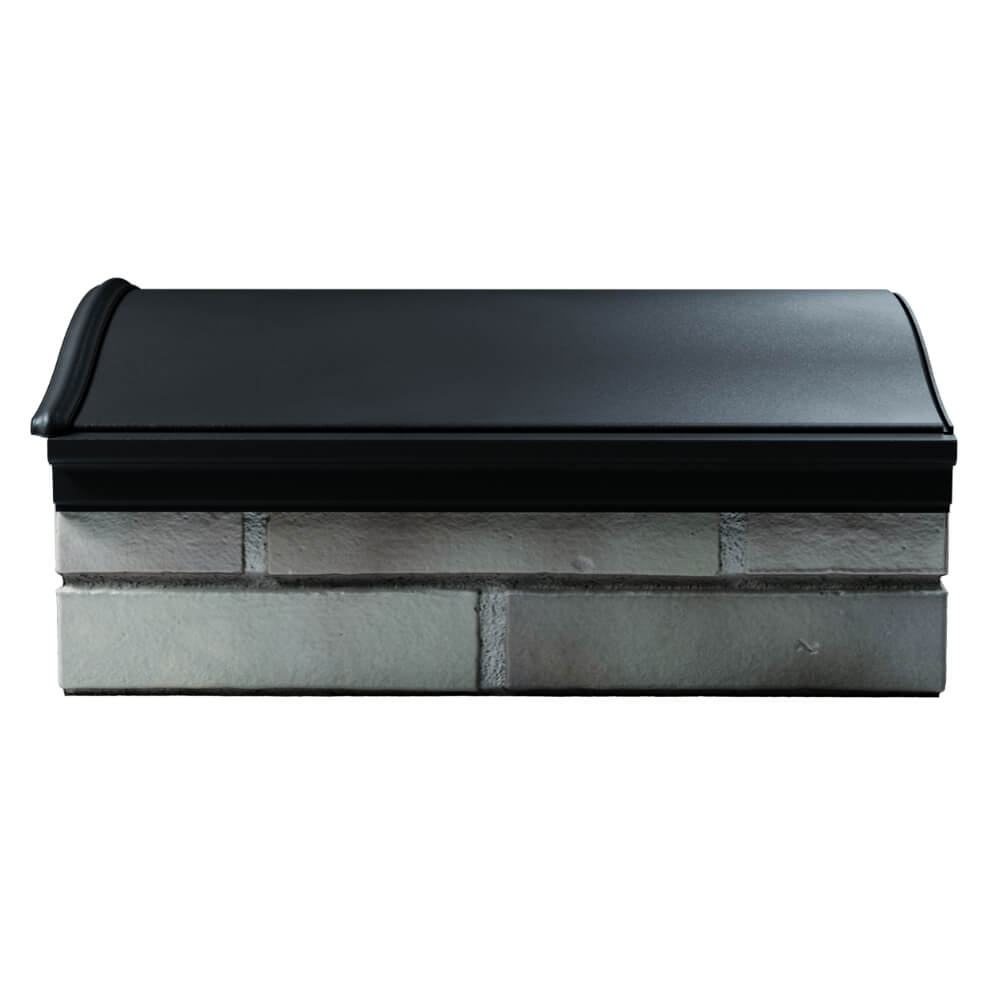 Парапет Zking Монблан Черный посадка на 1.5 кирпича (355/385мм) в Ломоносове фото