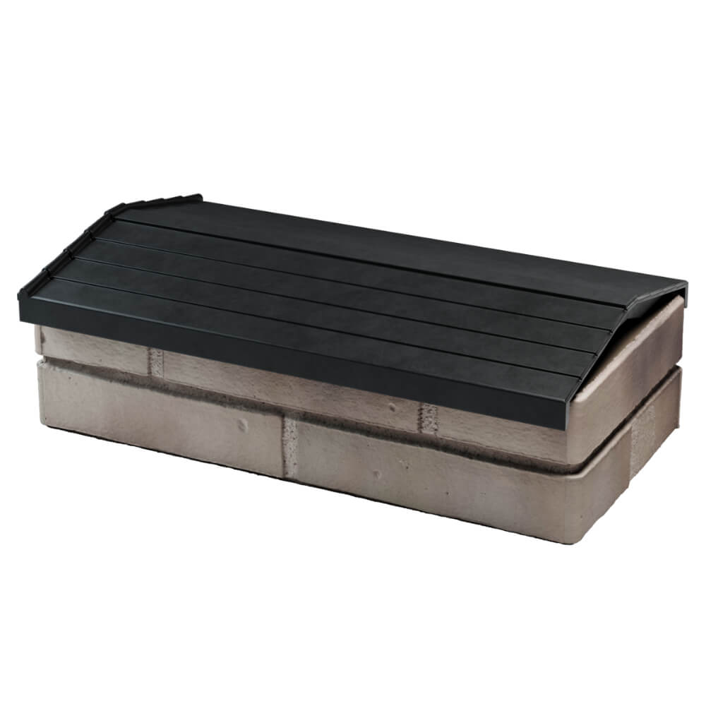 Парапет Zking Бона ХайТек Черный с посадкой на 1 кирпич (200/225/255мм) в Ломоносове фото