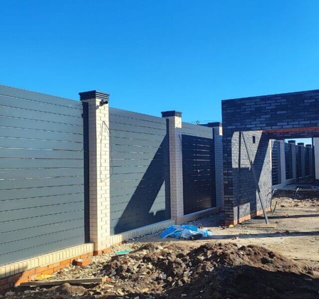 Колпак Zking Бона ХайТек Серый на столб 1.5х1.5 кирпича (385х385мм) в Ломоносове фото