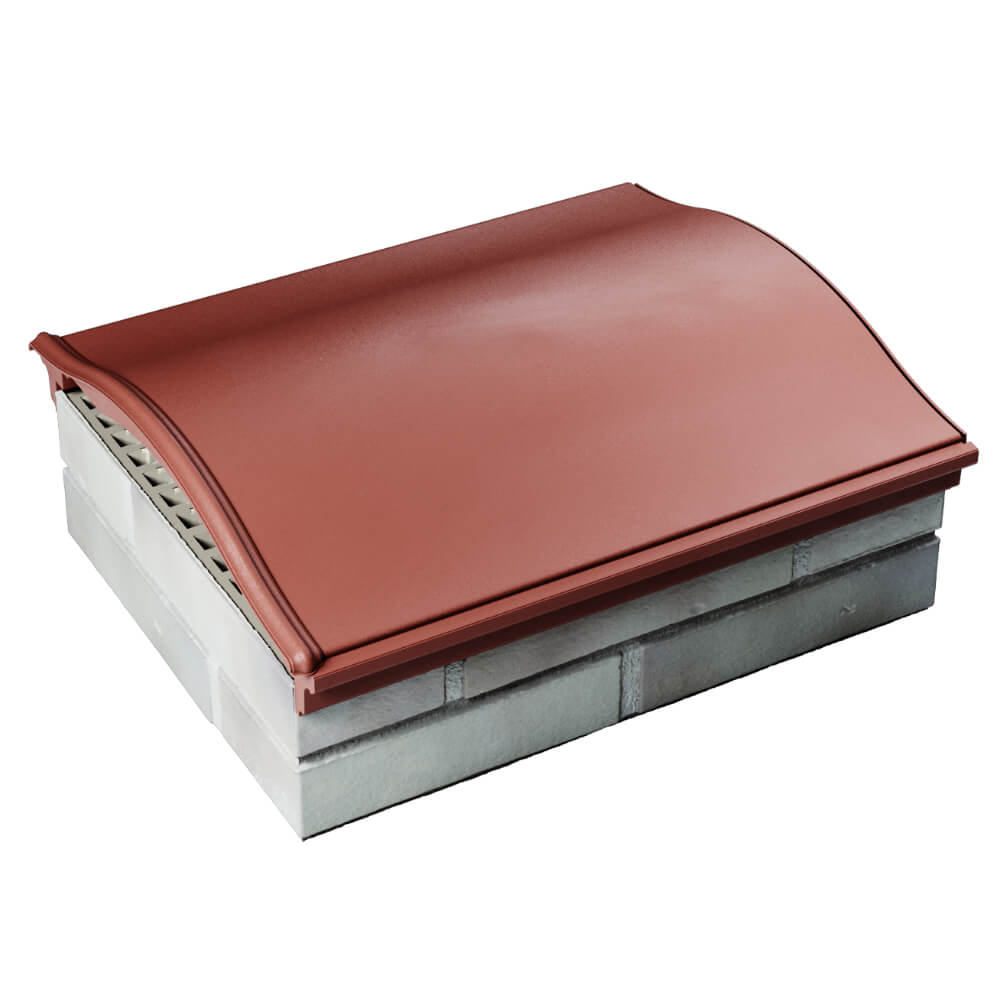 Парапет Zking Монблан Красный посадка на 1.5 кирпича (355/385мм) в Ломоносове фото