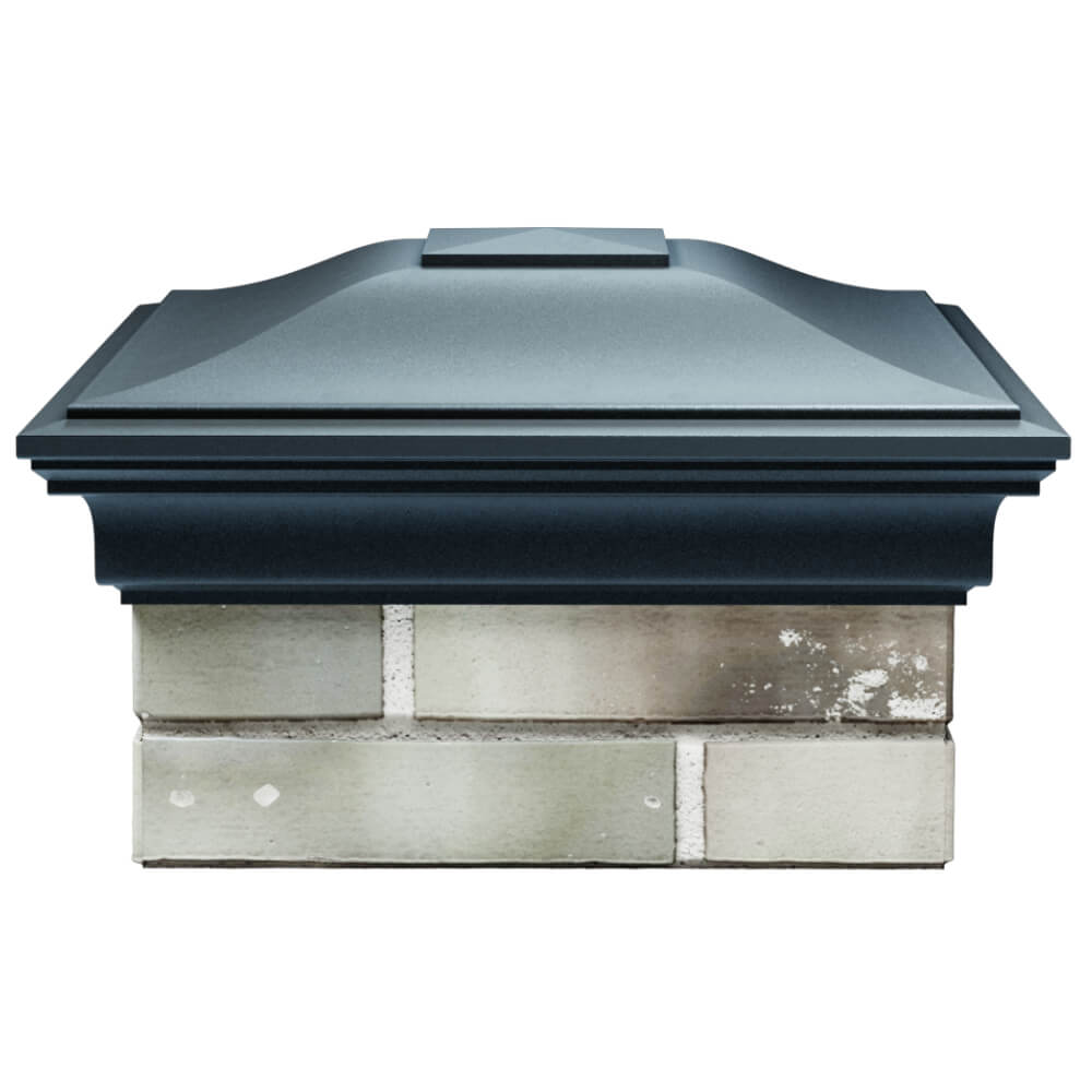 Колпак Zking Монблан Серый на столб 1.5х1.5 кирпича (385х385мм) Ломоносов фото