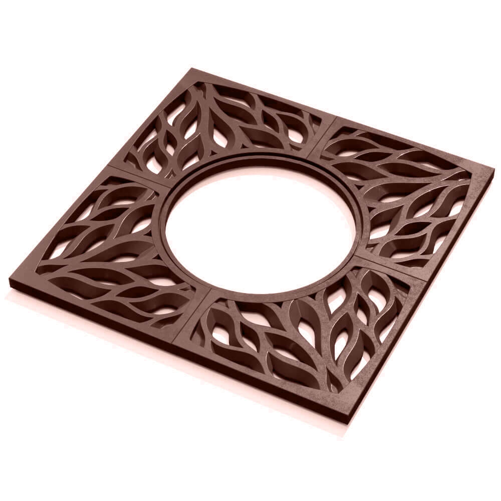 Приствольная решетка для дерева ZKING CRUST 1.2х1.2м Коричневая в Ломоносове фото