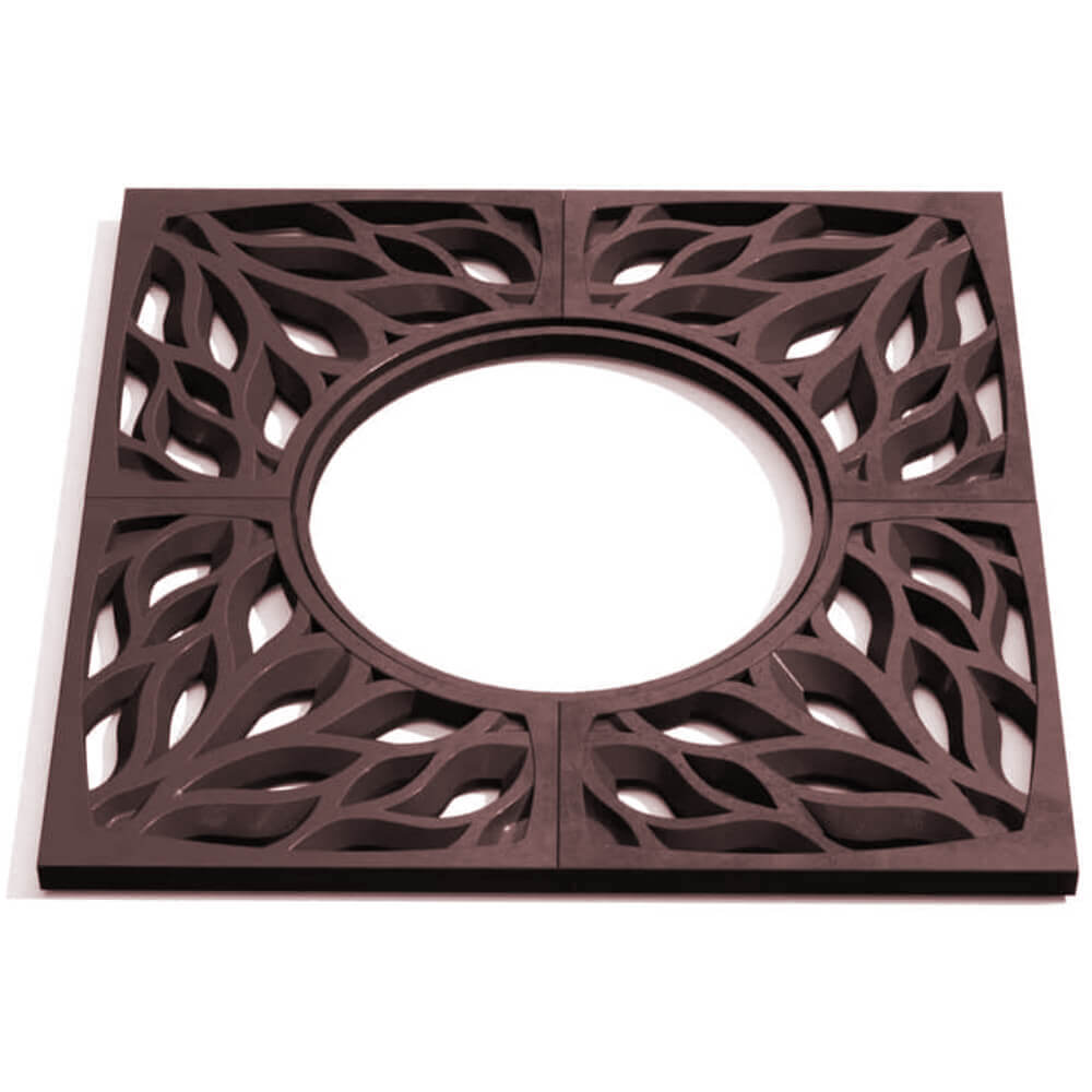 Приствольная решетка для дерева ZKING CRUST 1.2х1.2м Коричневая Ломоносов фото