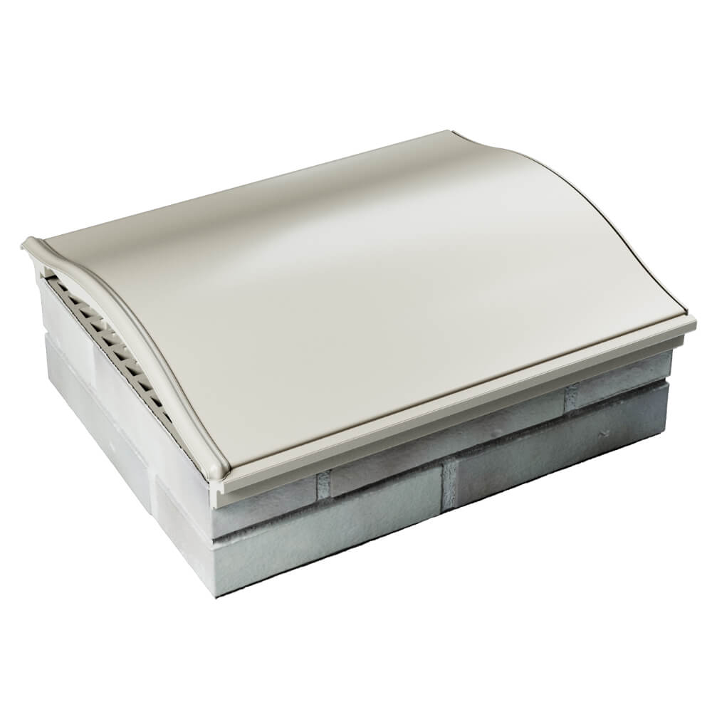 Парапет Zking Монблан Бежевый посадка на 1.5 кирпича (355/385мм) в Ломоносове фото