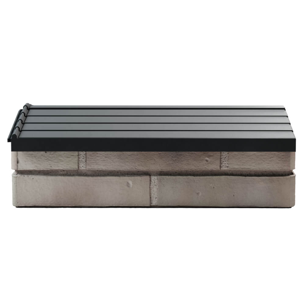 Парапет Zking Бона ХайТек Серый с посадкой на 1 кирпич (200/225/255мм) в Ломоносове фото