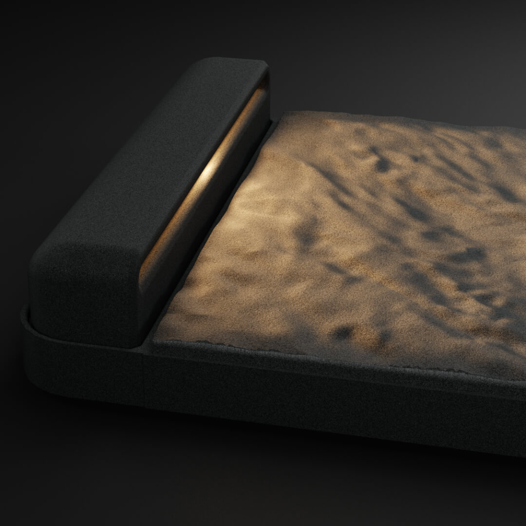 LED Светильник для шаговой плиты STONE Графитовый Серый 330х75х98мм Ломоносов фото