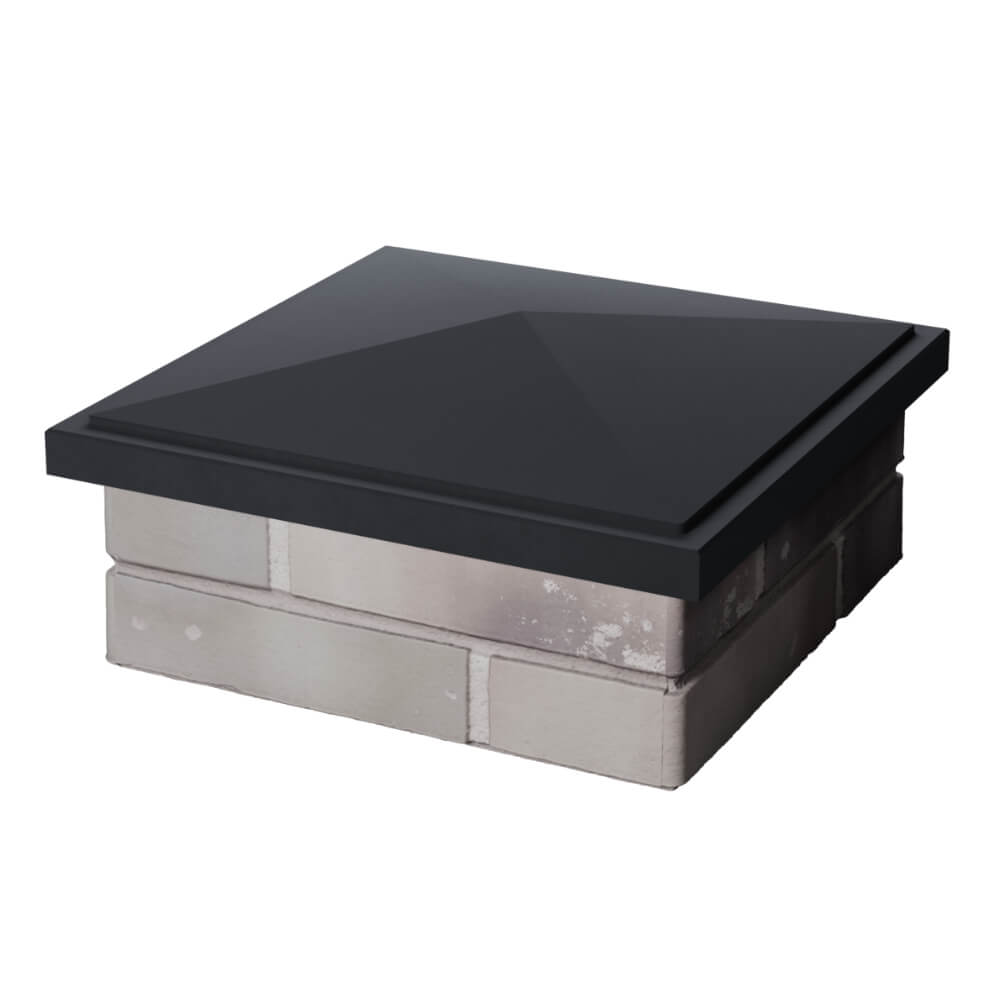 Колпак Zking БонаМоно Серый на столб 1.5х1.5 кирпича (385х385, 400х400мм) в Ломоносове фото