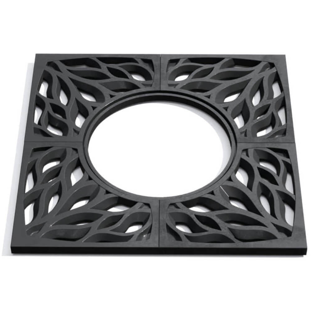 Приствольная решетка для дерева ZKING CRUST 1.2х1.2м Черная Ломоносов фото