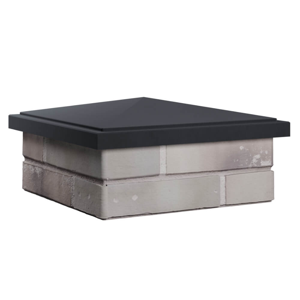 Колпак Zking БонаМоно Серый на столб 1.5х1.5 кирпича (385х385, 400х400мм) в Ломоносове фото